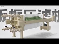 Автоматический гидравлический пластинчато-рамный фильтр-пресс для химической дегидратации