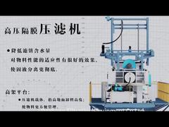 Автоматическая переворачивающаяся пластина фильтр-пресса, гидравлический привод, фильтровальная пластина из нержавеющей стали