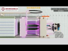 Высокотемпературный материал Высокое фильтрационное давление Фильтрный пресс из литого железа