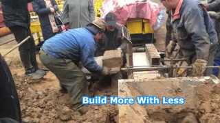 Малый кирпичный станок для производства строительных материалов