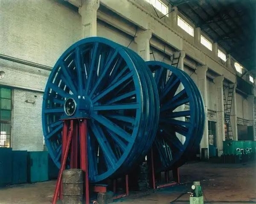 Castings And Forgings 45 # Steel Head Sheave For Mining Hoist