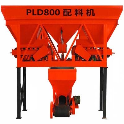 Cement Plant Equipments PLD Series Concrete Batching Machine High Productivity Multi-hopper Aggregate Batching Equipment