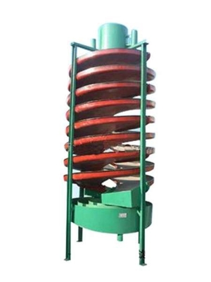 High Capacity Ore Dressing Equipment 1200mm Spiral Chute Separator For Mining