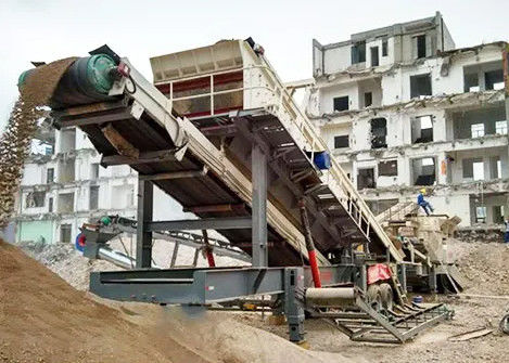 Specialized Crushing And Screening Equipment For Metal And Concrete Building Materials