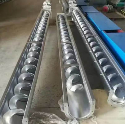 Screw Conveyors Are Used In The Chemical Mining Grain And Food Industries