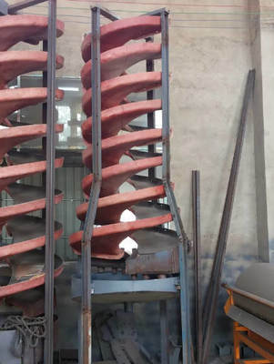 Durable Spiral Chute With Uniform Ore Separation And Easy Control