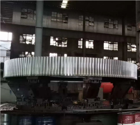 Ball Mill Large Ring Gear Wear-Resistant Cast Steel Gear Alloy Steel Support Customization