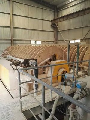 Industrial grade circular filter press diaphragm sludge dewatering machine