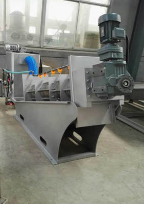 Low Energy Consumption And High Efficiency Fully Automatic Sludge  Thickening  Screw  Press