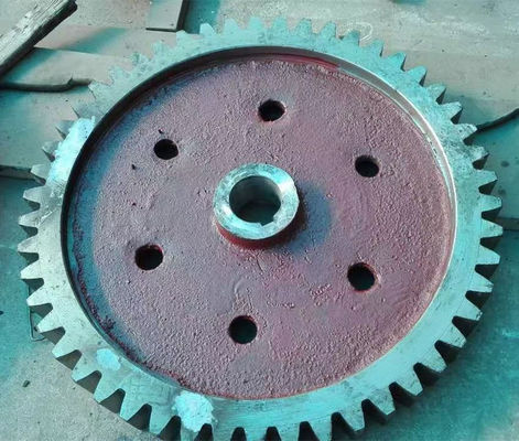 Carburizing Steel Forging Spur 18CrNiMo7-6 Ball Mill Pinion Gear