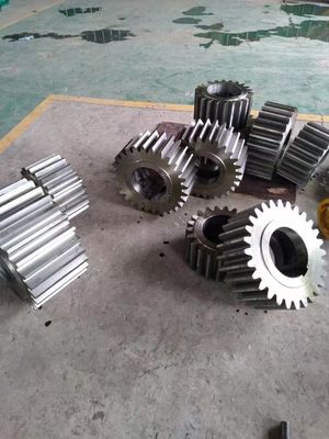 30Mode Integral 100TPD Pinion Gear Shaft And Ball Mill Pinion Gear Factory