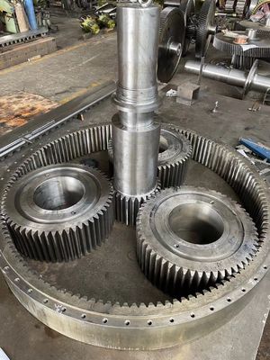 Carburizing Steel Forging Spur 18CrNiMo7-6 Ball Mill Pinion Gear