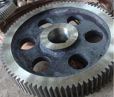 Запчасти для литой и кованой шаровой мельницы из 42crmo Steel Pinion Gear