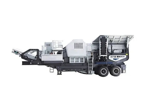 Мобильные станции дробивания для скоростных железных дорог железных дорог металлургическая добыча