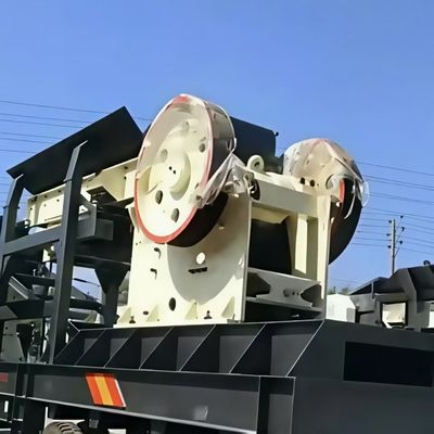 Устойчивый к износу марганцевая стальная челюстная плитка челюстный дробилка Горное оборудование для дробивания