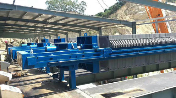 Устойчивая работа Ручная тяговая плита Гидравлический фильтрующий пресс