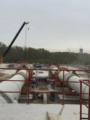 печь 12000t/d 6.0x95m роторная в заводе цемента энергосберегающем