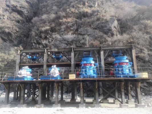 35-460 машины каменной дробилки Mm коническая дробилка трудной мобильная