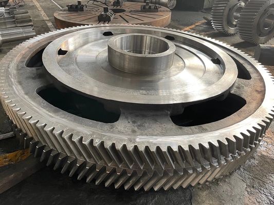 Dia 16000mm шестерни зубчатого колеса привода точности подвергая механической обработке стальной и шестерни шпоры спиральный